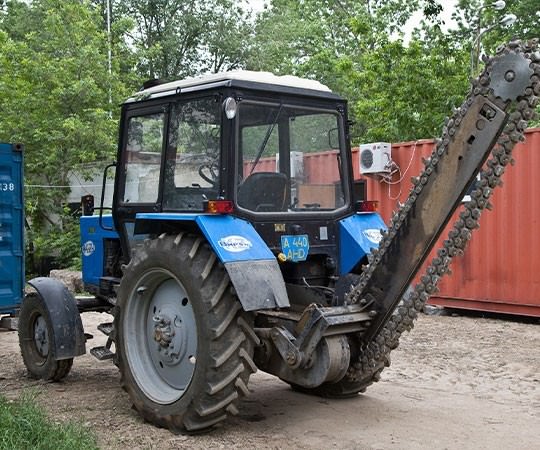 Траншеекопатель в аренду в Чайковском и  Пермском крае